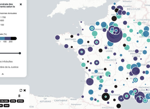 Carte de la densité carcérale : mesurer l’ampleur d’une crise structurelle