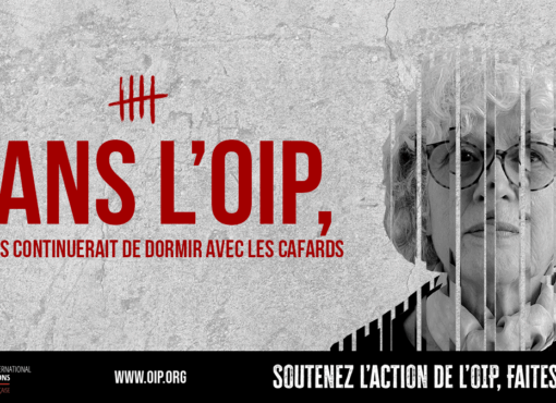 Sans l’OIP, il continuerait de dormir avec les cafards