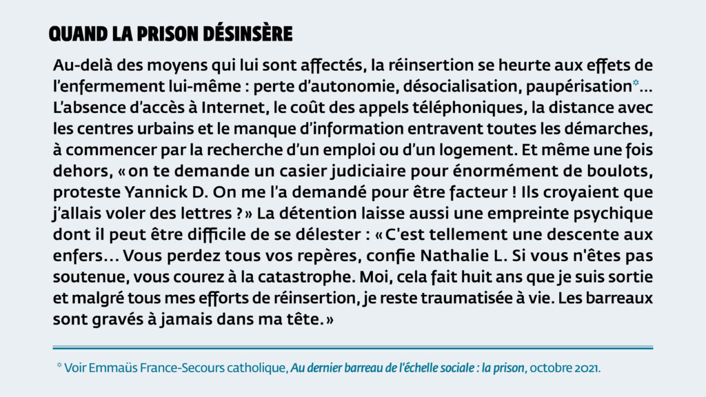 Quand la prison désinsère
